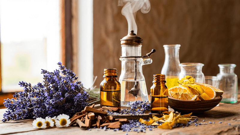 กลิ่นบำบัดช่วยนอนหลับ