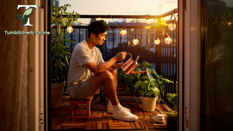 จัดสวนระเบียงคอนโด